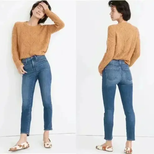 Madewell  Stovepipe Jeans Blue Leman Wash TENCEL Denim Edition Womens Size 23