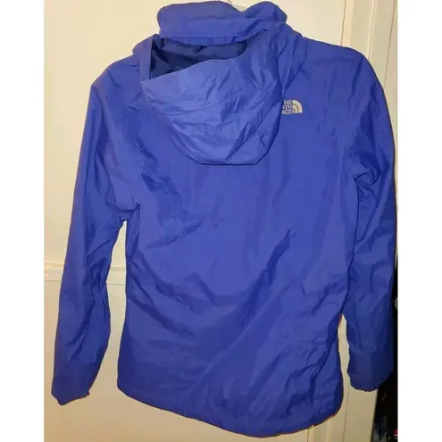 The North Face  Venture HyVent Light Blue Womens Size Small Hooded Rain Jacket