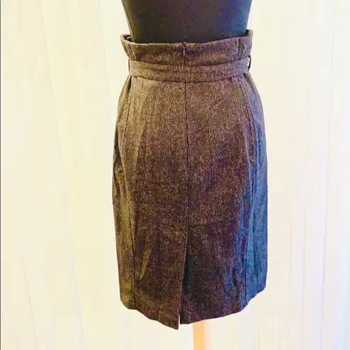 United Colors Of Benetton Vintage Stile Benetton Brown Tweed Skirt & Blazer