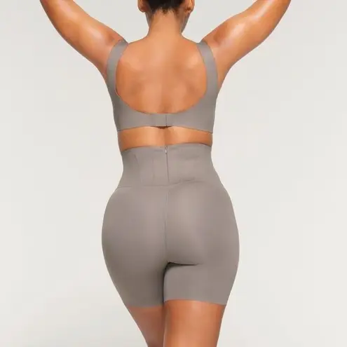 SKIMS Bonded Corset Short Steel Size Small