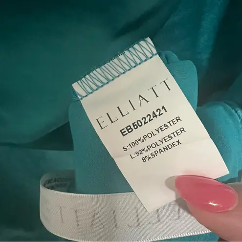 Elliatt NEW NWT Junia Sleeveless Maxi Gown In Aquamarine Blue