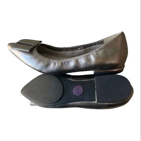 Me Too Sliver Bow Flats by