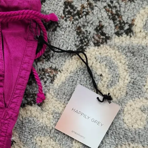 Happily Grey The Parachute Pant Pink XS