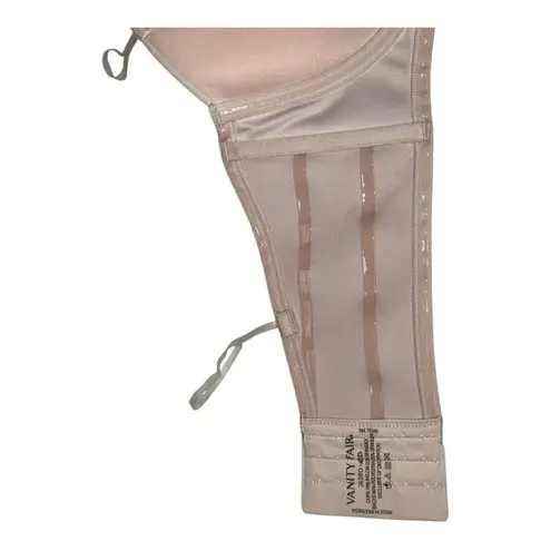 Vanity Fair Lingerie® Beauty Nude Strapless Full Figure Underwire Bra 40D NEW