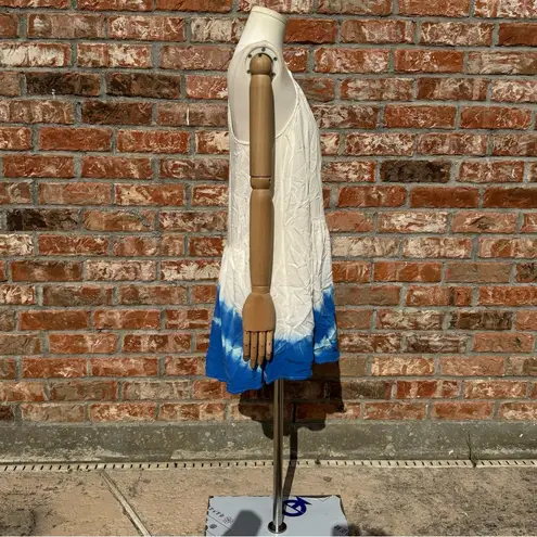 Andrée Andreé Blue blue/white dip dyed knit embroidered dress / S / Excellent condition