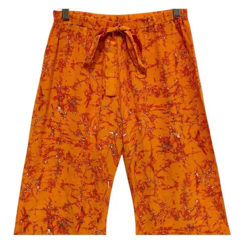 Alexis Silk Wide Leg Lounge Pants Size XS