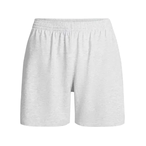 SKIMS Cotton Jersey Classic Short in Light Heather Grey, Size Small