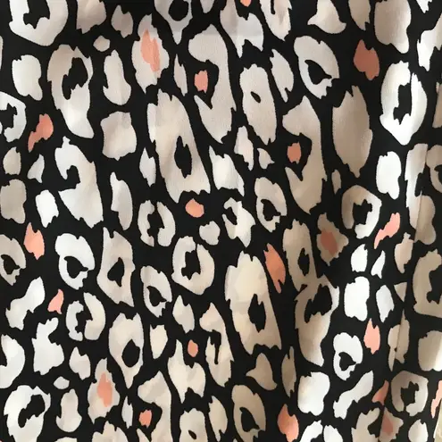 Kardashian Kollection Black & White Cheetah Print Pants Size XS