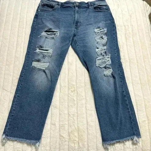 KanCan Distressed Jeans Blue Size 32