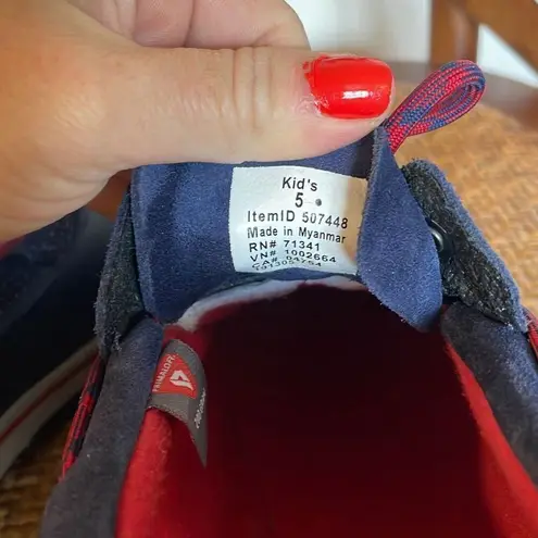 L.L. Bean rangeley two eye moc boots size 7 Blue