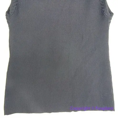 White House | Black Market New!  ‎ Sleeveless Hardware Tank black, size XL