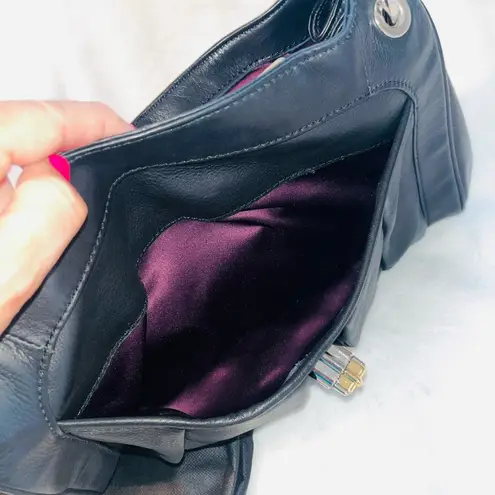 B Makowsky Leather Handbag with dust bag NWOT