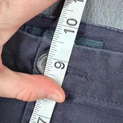 AERO Skinny Ankle Pants Womens 16 Long Navy Casual Chino Stretch Flat Front Blue