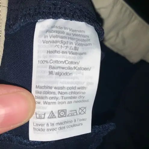 J Crew business casual flat front size 2 shorts Black