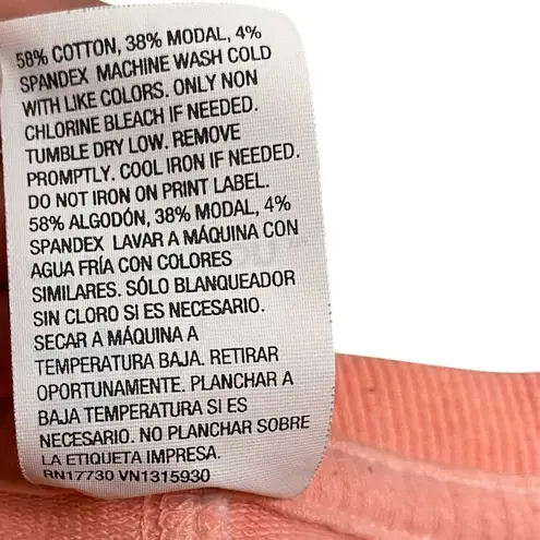 All In Motion Pink and White Ombre Crewneck Sweatshirt