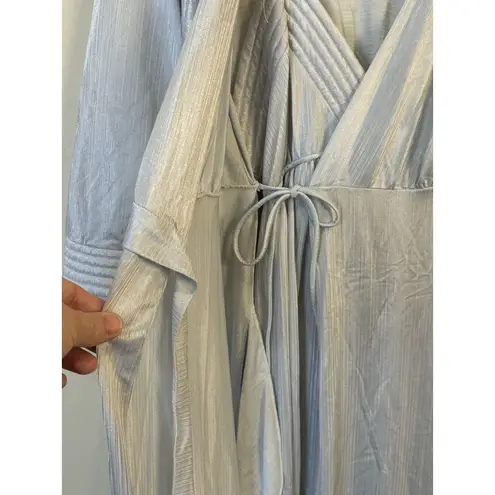 Vintage Val Mode Lingerie Set‎ Gown And Robe Size S USA Gray