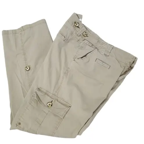 CAbi  #885 Rip Stop Convertible Cargo Pants Size 10