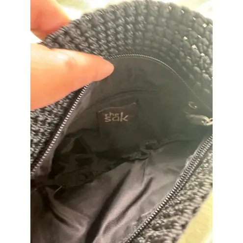 The Sak Artisanal Hand Crochet Craze Rad Zipper Closure Crossbody Bag Charm