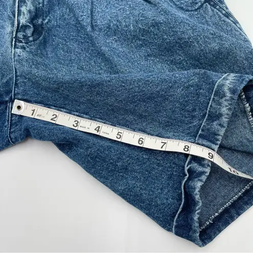 Unionbay Vintage  High Waist Denim Shorts Jorts Women’s Size 32 Pleated 90s