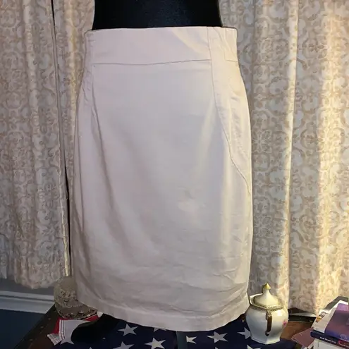 Kenar Size 8 Khaki Pencil Skirt