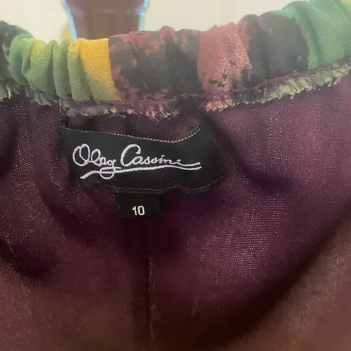 Oleg Cassini FLORAL DRESS SIZE 10