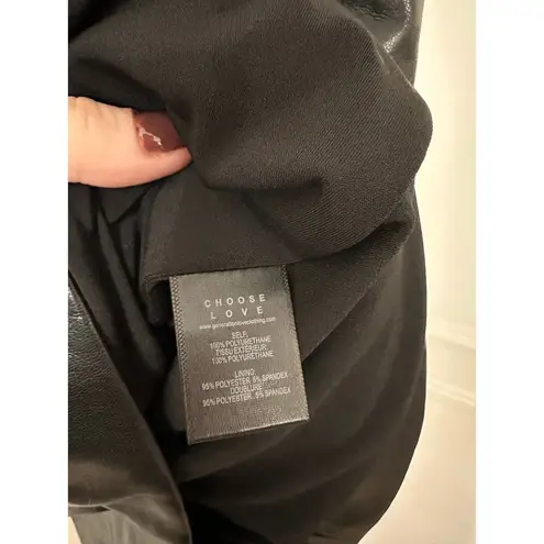 Generation Love NWT REVOLVE Vegan Leather Yazin Mini Dress size XS