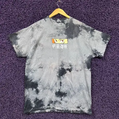 JuJuTsu Kaisen Yuji Itadori Sukunas Vessel Anime Tie Dye L