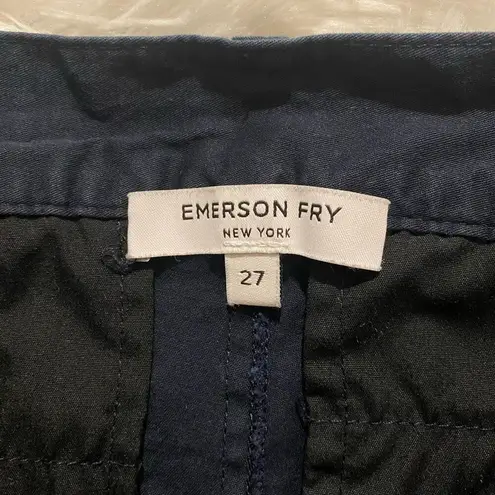 Emerson Fry Cotton Casual Pants in Navy Blue Size 27