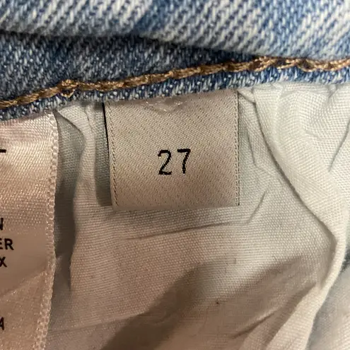 VERVET 90s Vintage Straight Leg Cargo Jeans Light Wash Size 27 Blue