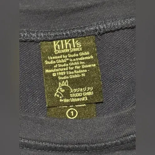 Her Universe Preloved Navy Blue Kiki's Delivery Service Jiji Sweater size 1 - Image 10