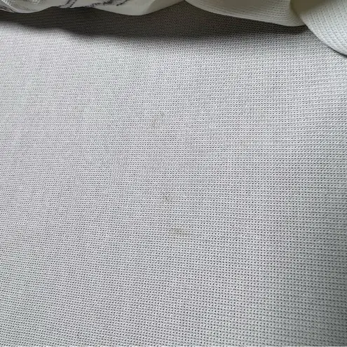 Vintage Deena Fine Lingerie White Embroidered Skirt Slip Size M