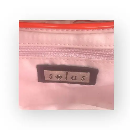 new Solas ☯︎︎ Healing Light Up Convertible Clutch Bag Handbag ☯︎︎ Black Leather