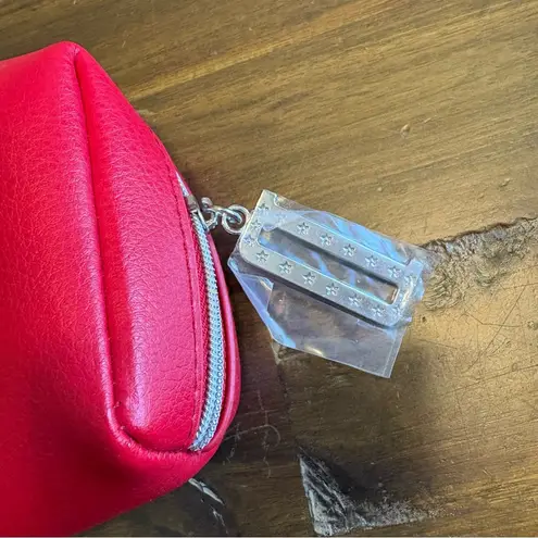 Christian Dior Dior Red Cosmetic Bag Hot Clutch Bag Make Up Case Travel Pouch Logo Small - Image 5