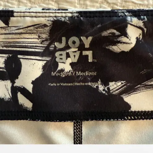 JoyLab Black and White Patterned Leggings