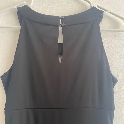 Sweet Storm  Long‎ Sleeveless Black Crystal & Beaded Accents Size Medium Dress