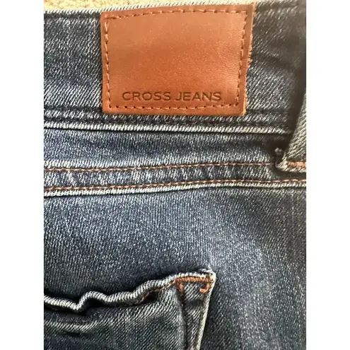 Cross Laura Low Rise Dark Wash Denim Jeans Bootcut Regular Size 26 Y2K Style Blue thumbnail 6