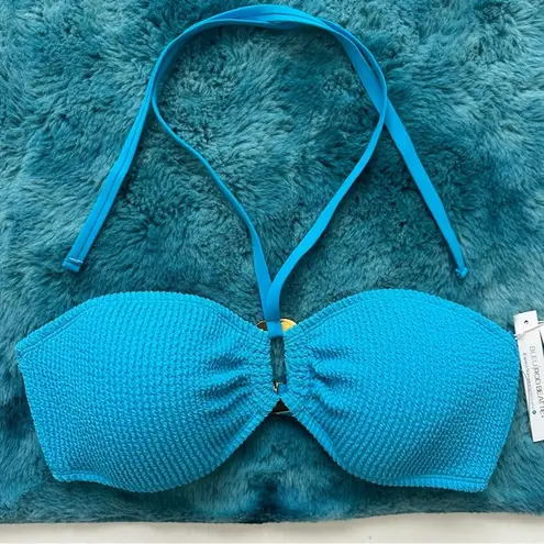 Bleu Rod Beattie Ring Bandeau Bikini Top Size 6