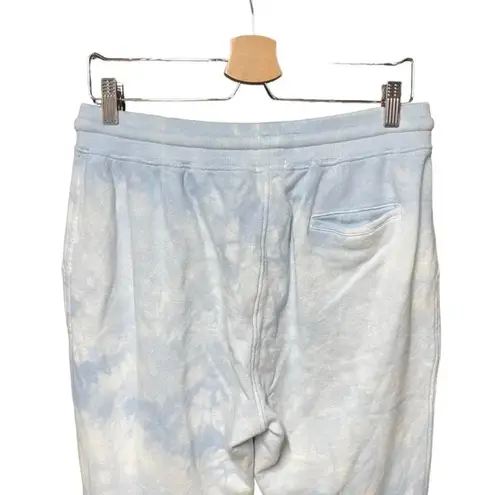 Faherty Bells Tie Dye Jogger Sweatpants Blue Size Large
