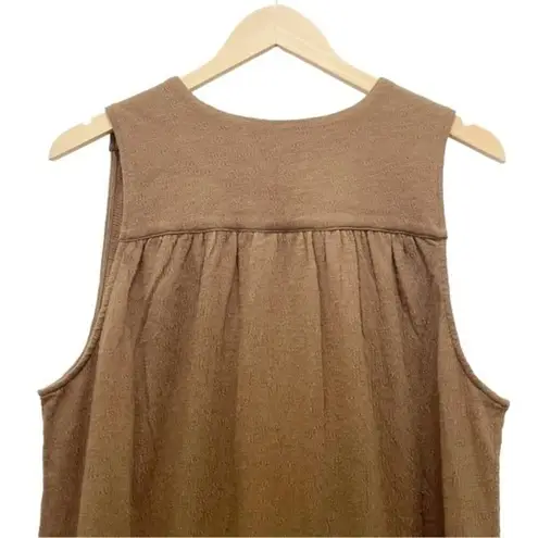 NWT Richer Poorer Vacation Dress Morning Roast Tan Cloudweave Cotton Size XL NEW Brown