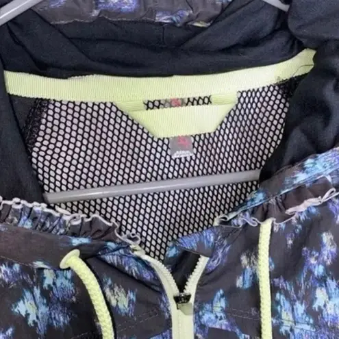 FREE PEOPLE FP MOVEMENT Break My Heart Hooded Jacket Sz L New w/o Tag MSRP $128 Blue Size L