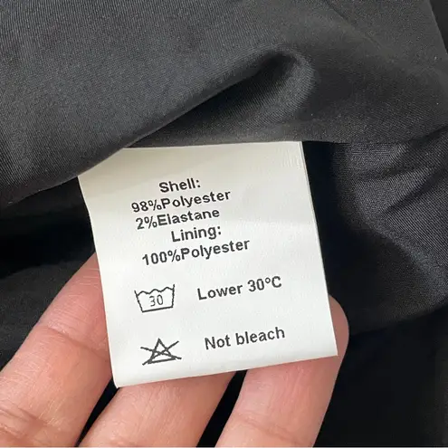 SNDYS Fern Jacket Blazer NWT womens Black (large) office work preppy classic