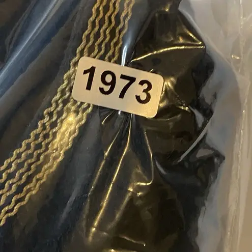 Peter Nygard Jacket Womens XS Black & Gold Wool blend Blazer 80s retro