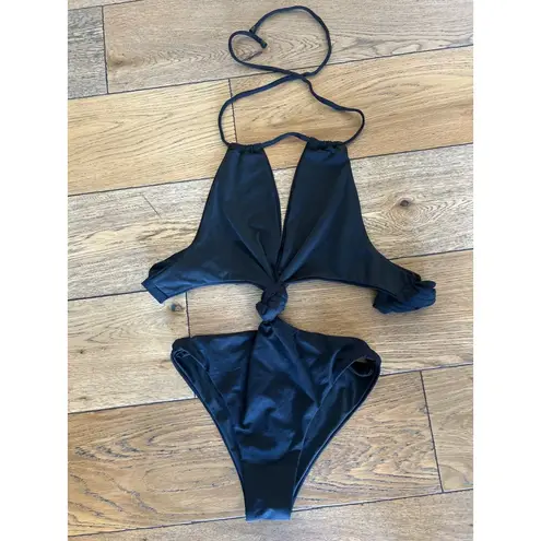 Agua Bendita x REVOLVE Tutti One Piece Black Womens XS
