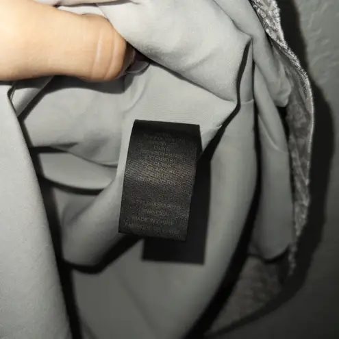 Cynthia Steffe New Feather Gray Roses Floral Dress Size 10