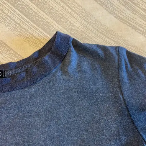 Six Fifty Women’s Cut Neck Blue T