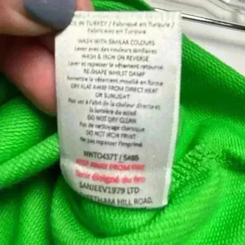 ASOS “Native Youth” Oversized Green Sweatshirt Fox Panda Embroidery Adult Small