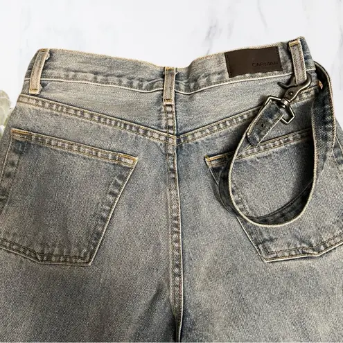 CARMAR Distressed Gemma Chain Blue Jeans Sz 26