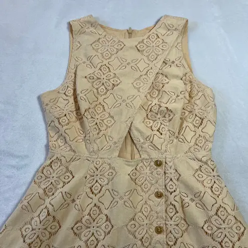 Pamela Love x Rent the Runway Antique Lace Dress Size Medium Sleeveless Girly