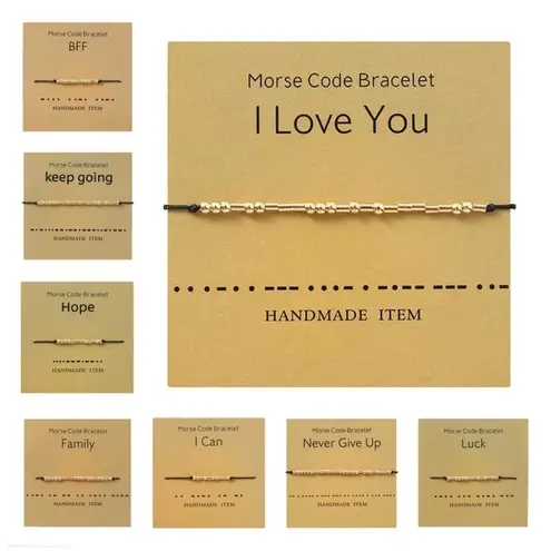 Boutique NEW | Morse Code "I Love You" Bracelet