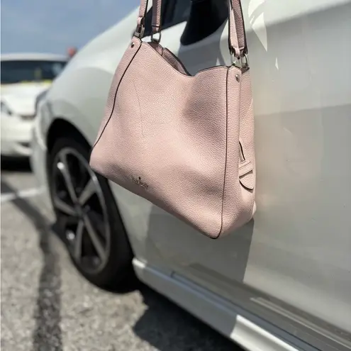 Kate Spade Elegant Pink Leather Shoulder Bag